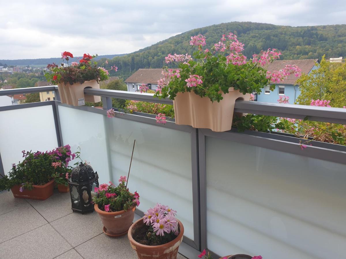 Ferienwohnung Berg View Bad Kissingen Apartment Mit 3 Schlafzimmern Ngoại thất bức ảnh
